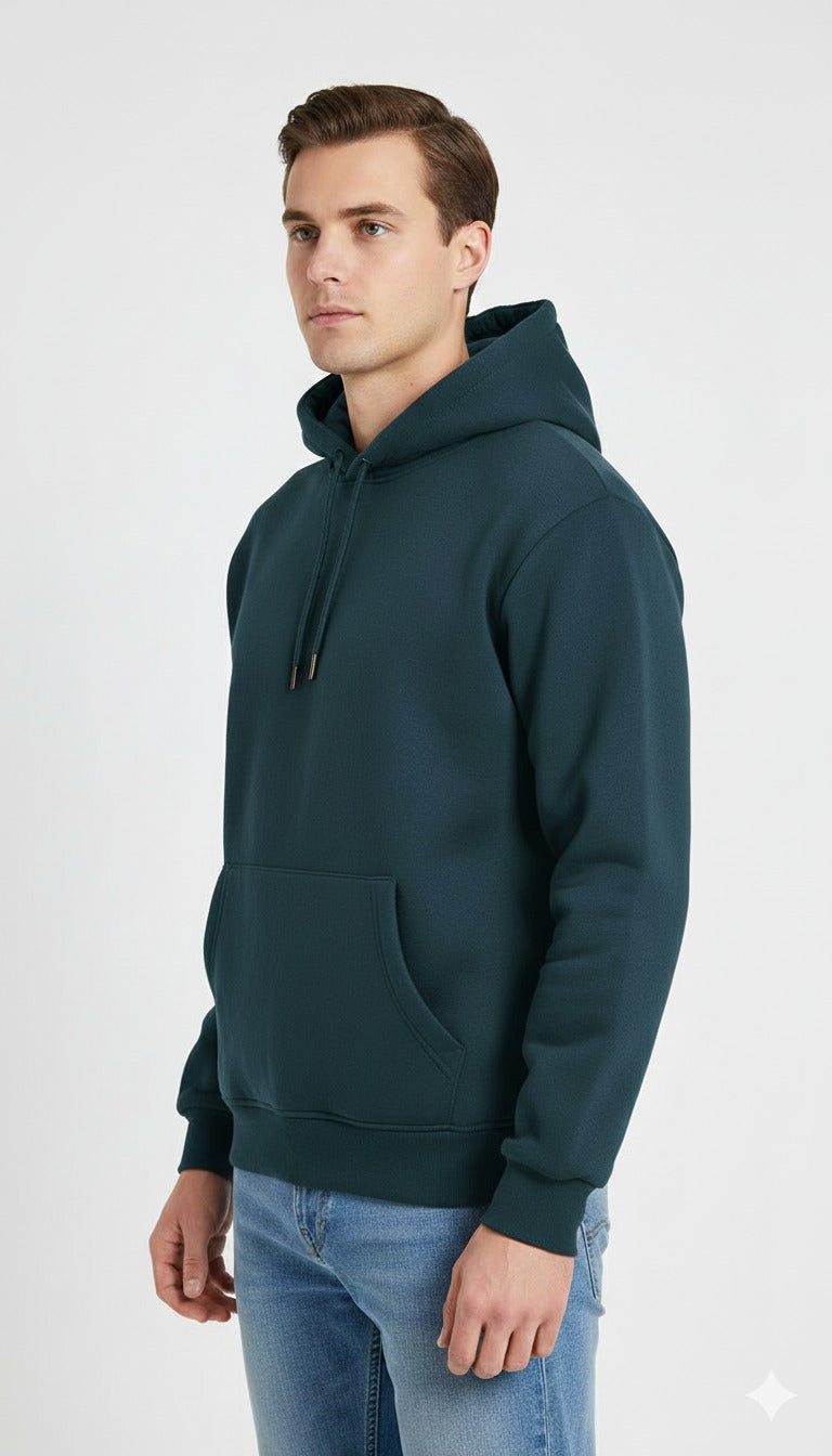 Deep Teal Hoodie