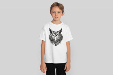Tribal Owl Kids T-Shirt