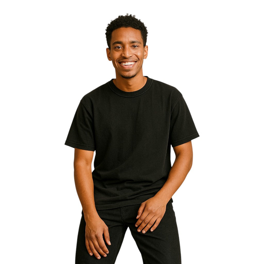 Black Basic Oversized T-Shirt