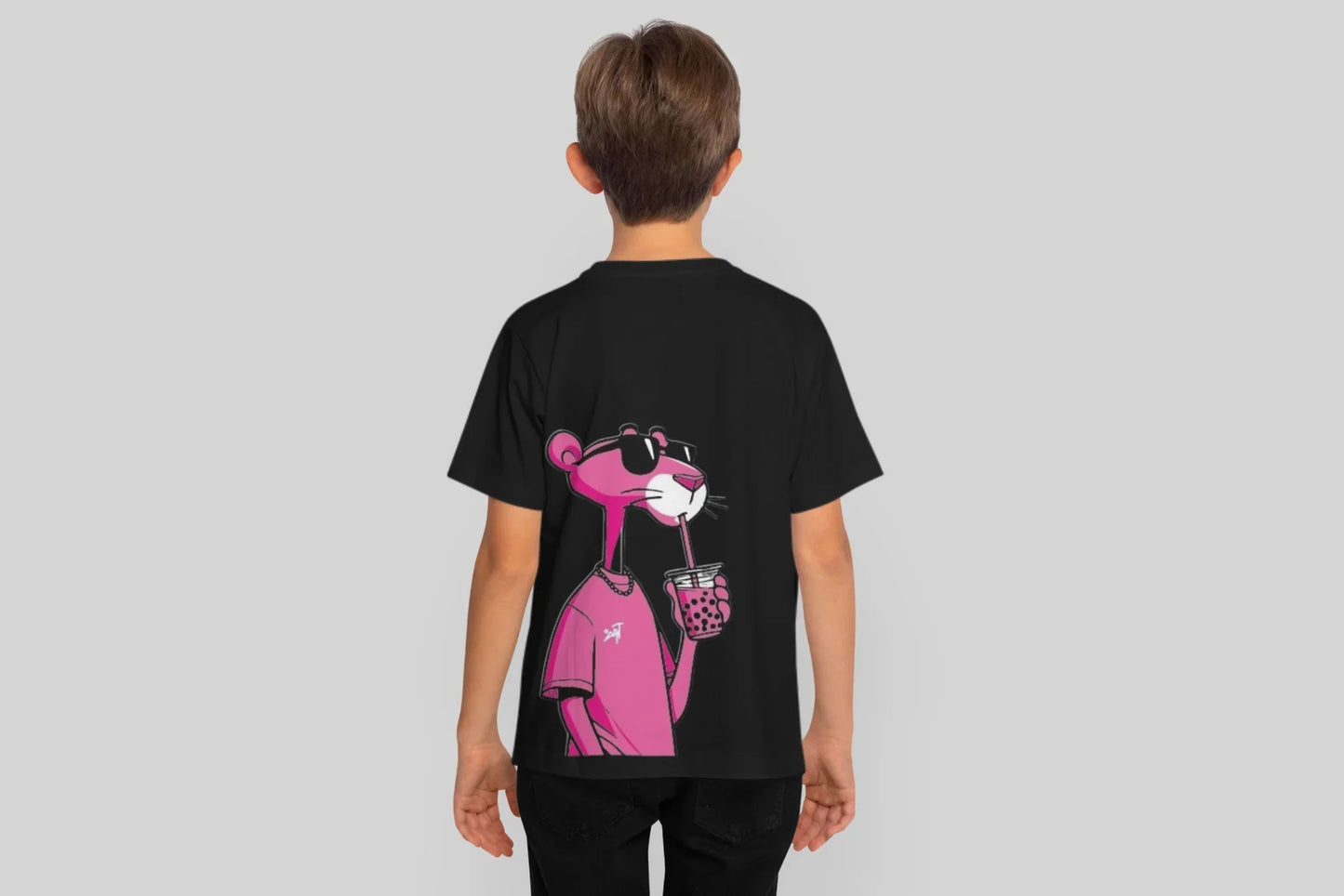 Kids' Cool Panther Graphic T-Shirt