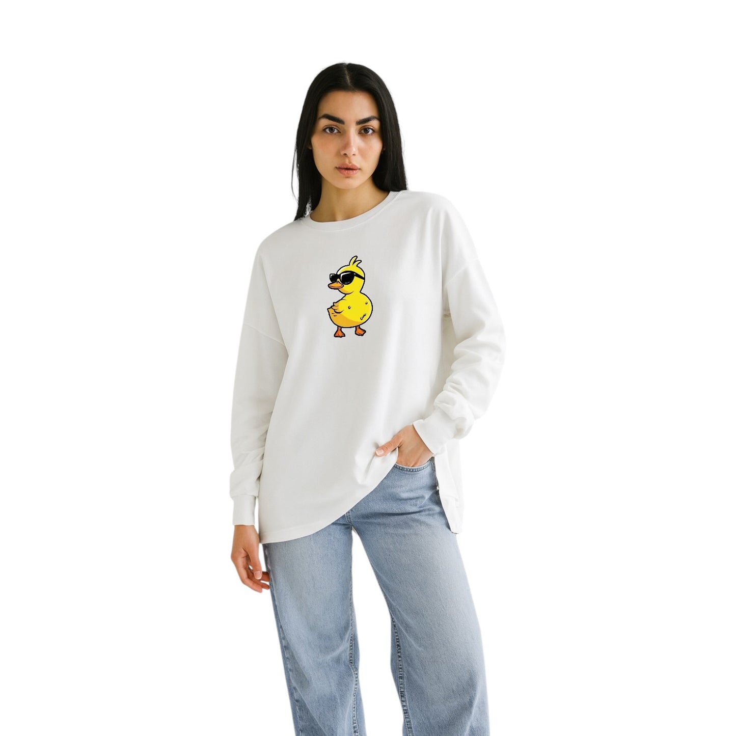 Cool Duck White Oversized shirt