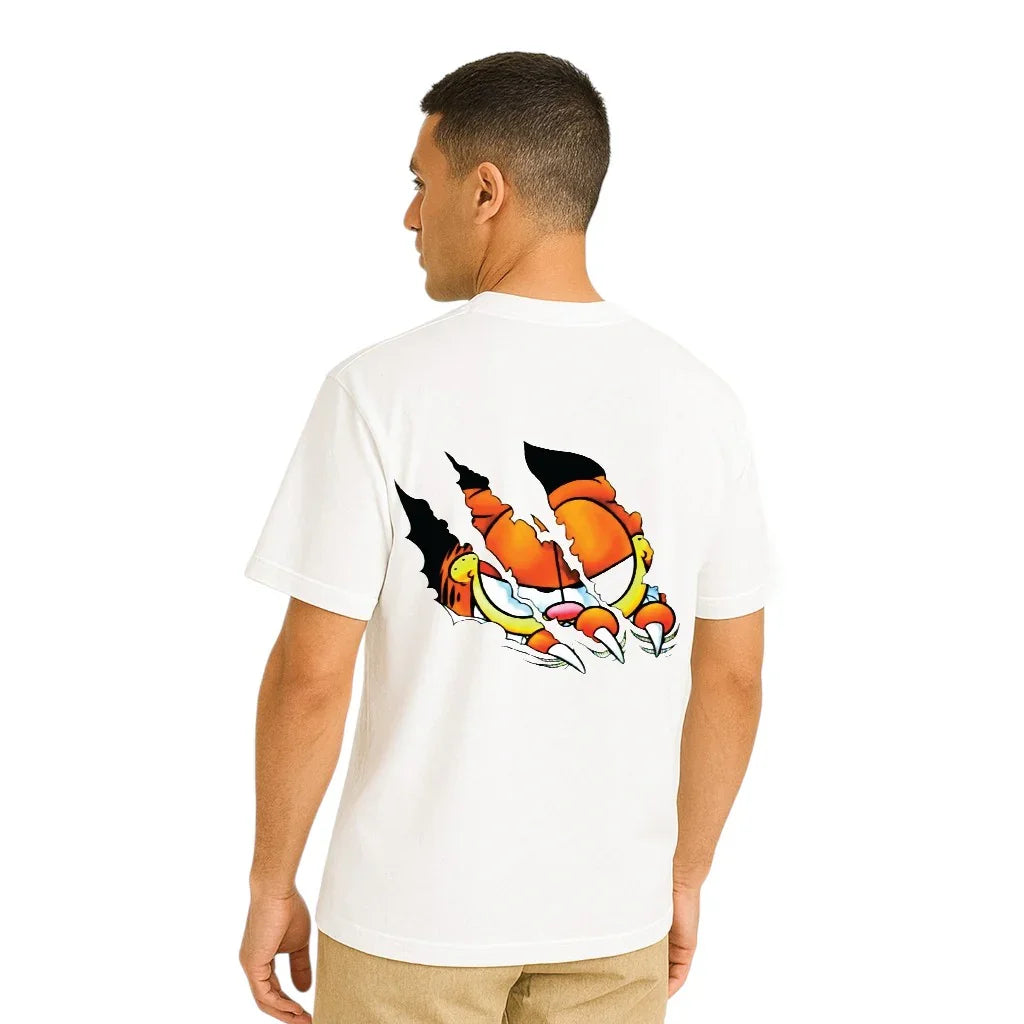 Stay Lazy, Strike Fast – Oversized Graphic Tee