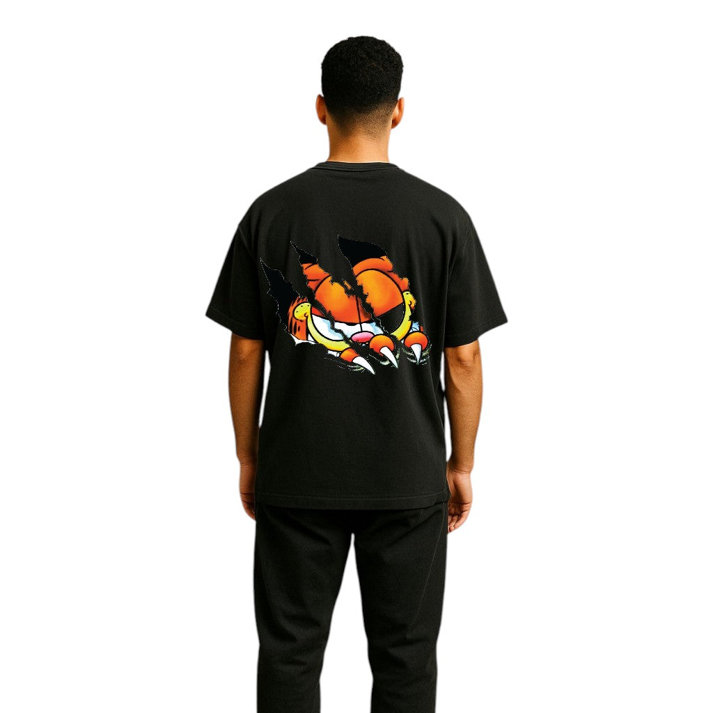 Stay Lazy, Strike Fast โ Garfield Edition T-Shirt