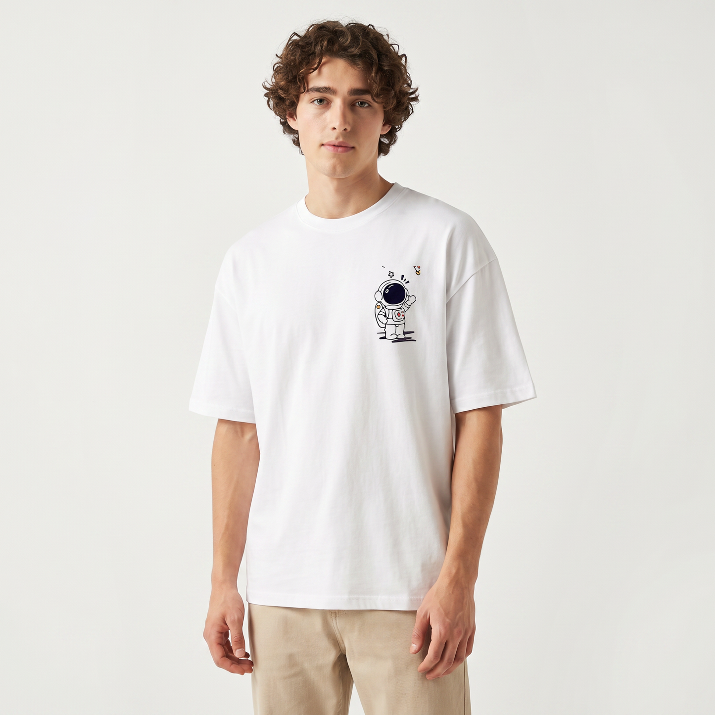 Dreamers Astronaut Oversized Tee