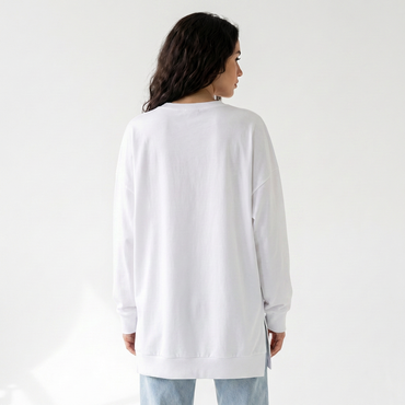 Attitude Mood Oversized Long Sleeve Tee