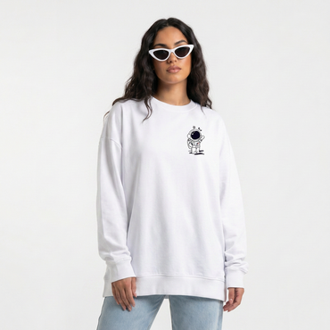 Dreamers Astronaut Oversized Long Sleeve Tee