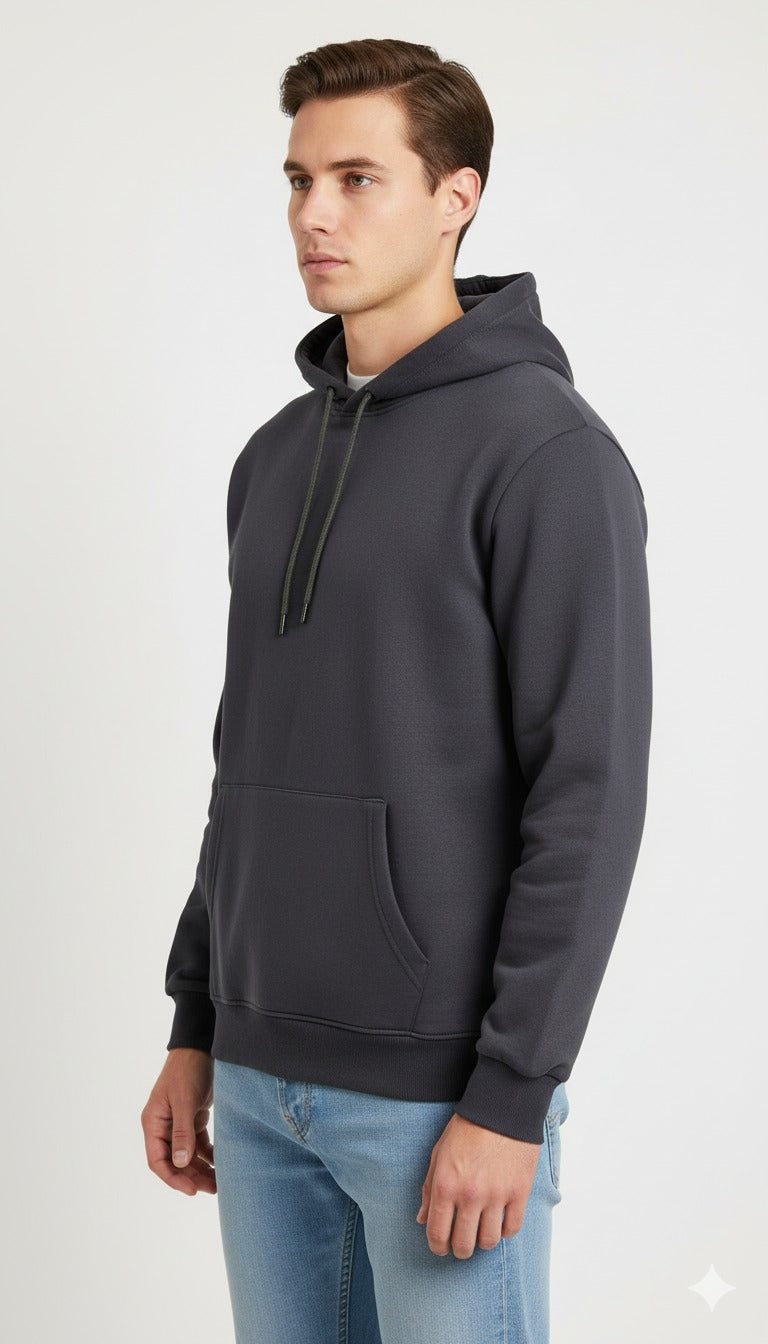 Charcoal Grey Hoodie