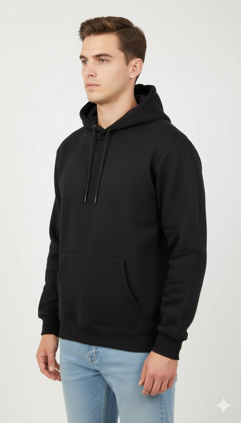 Classic Black Hoodie