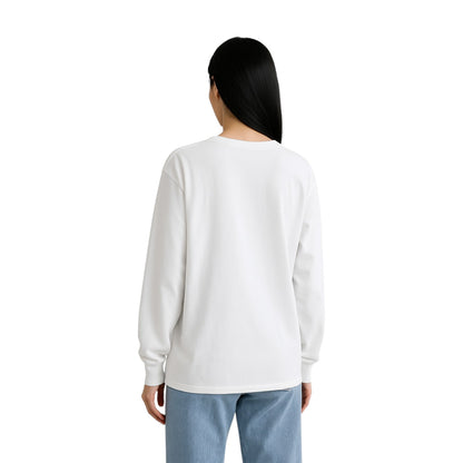 Relax Teddy White Oversized shirt