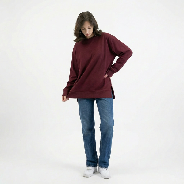 Burgundy Long Sleeve