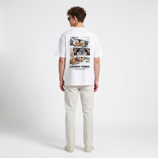 Looney Chaos Oversized Tee