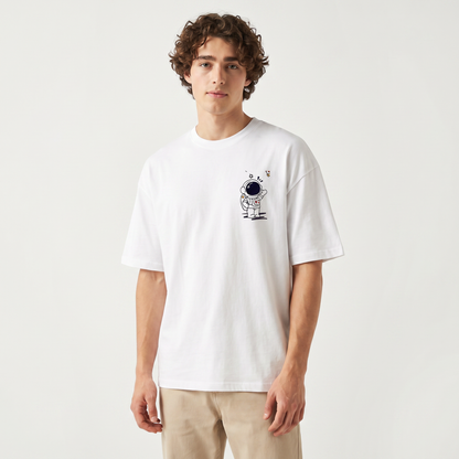 Dreamers Astronaut Oversized Tee