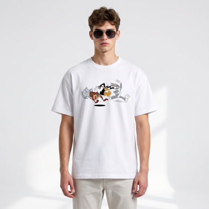 Looney Chaos Oversized Tee