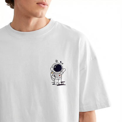 Dreamers Astronaut Oversized Tee