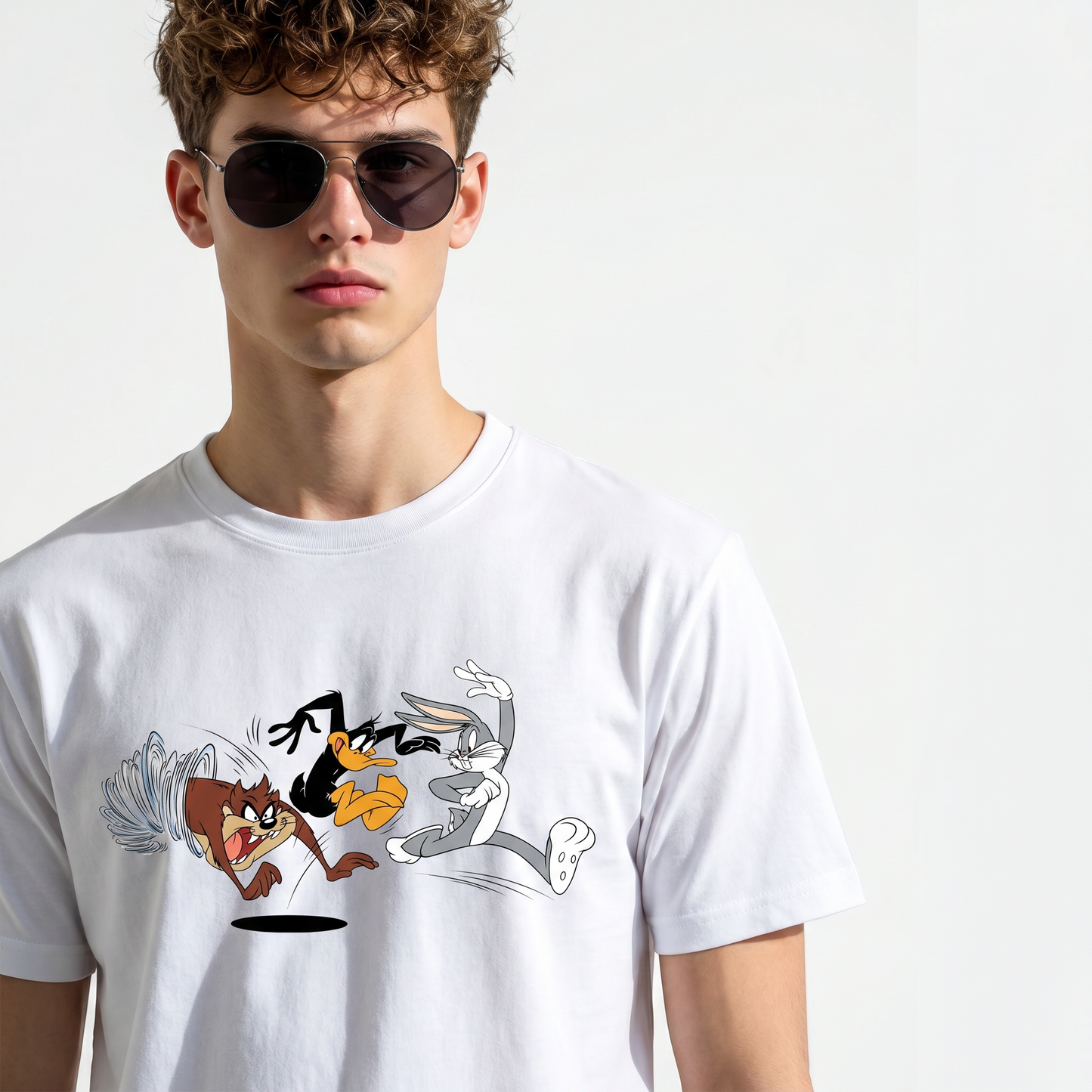 Looney Chaos Oversized Tee