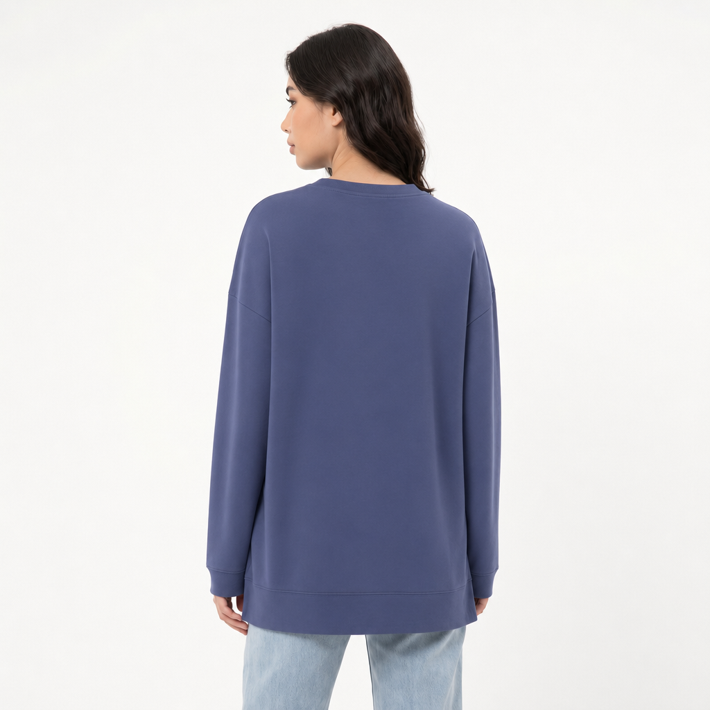 Snoopy Many Faces Oversized Long Sleeve Tee