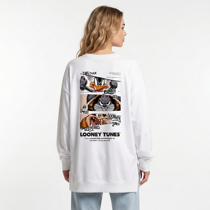 Looney Oversized Long Sleeve Tee