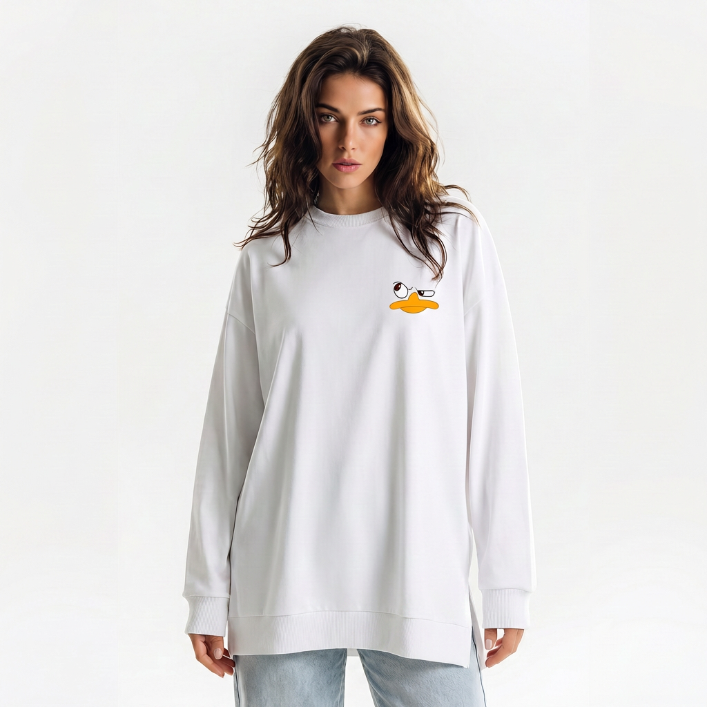 Attitude Mood Oversized Long Sleeve Tee