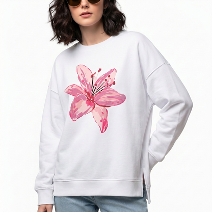 Blossom Oversized Long Sleeve Tee