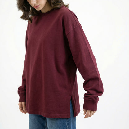 Burgundy Long Sleeve